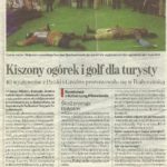 Zdjęcie przedstawia skan artykułu z Gazety Wyborczej z 20 marca 2006 r., w którym Katarzyna Pierwienis w wywiadzie opowiada o pomyśle na promocję Białegostoku za pomocą śledzia